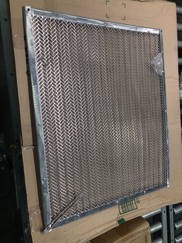 Photo 2 of Camco Premium Lower RV Screen Door Grille | Aluminum | Adjusts from 20x24"