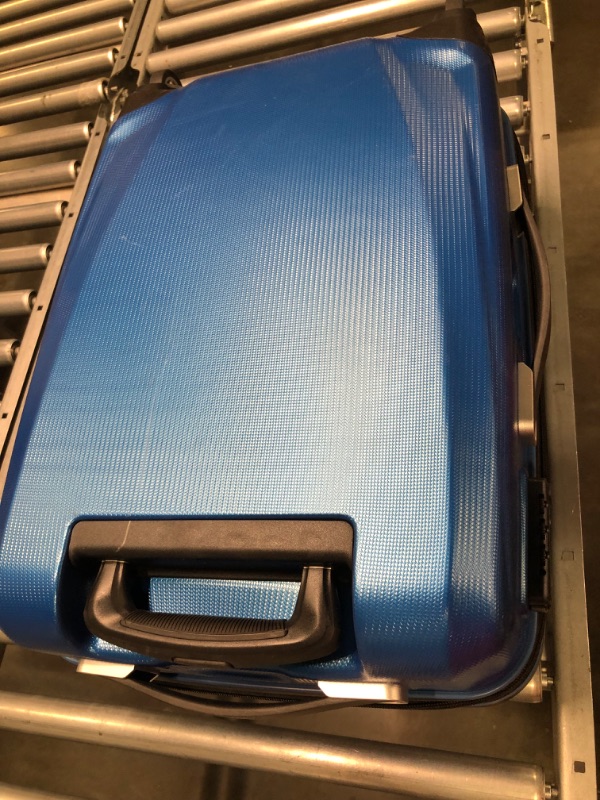 Photo 2 of Samsonite Winfield 3 DLX Hardside Luggage with Spinners, Carry-On 20-Inch, Blue/Navy
