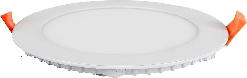 Photo 1 of Berta (1 Piece, 8W Ultra-Thin Round LED Panel Light, 6500K Cool White, White, downlight