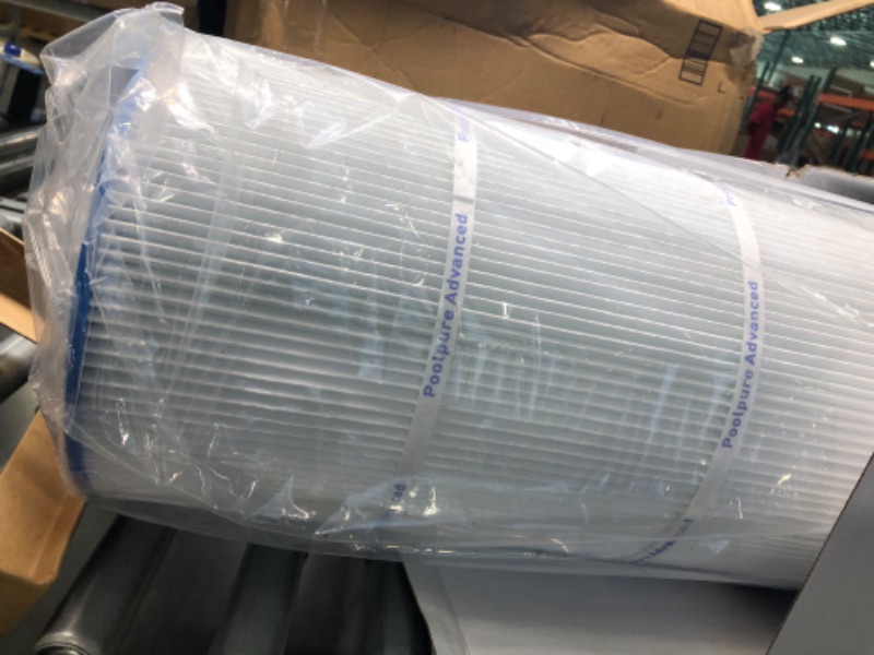 Photo 3 of POOLPURE PLF100A Pool Filter Replaces Pentair CC100, CCRP100, PAP100, PAP100-4, Unicel C-9410, R173215, Filbur FC-0686, 59054200, 160316, 160354, Predator 100, 100 sq.ft,L x OD:23 5/8"x 10 1/16" 1PACK