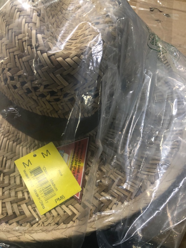 Photo 3 of lead master straw hat-medium 