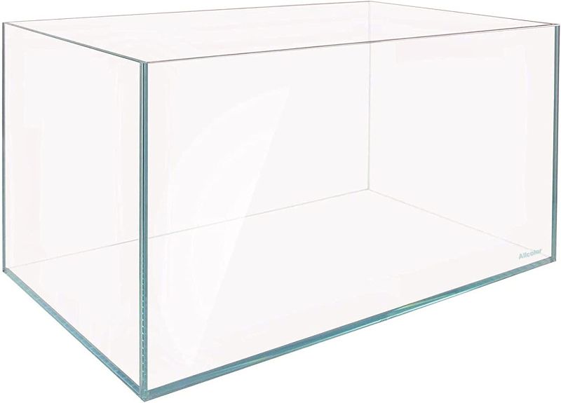 Photo 1 of Allcolor Ultra Clear Rimless Aquarium Tank 2-22 gallons Low Iron Glass (15Gal) 15Gal 20.8"L×11.8"W×14.1"H