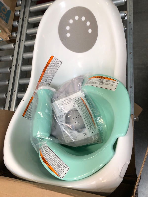 Photo 1 of Fisher-Price 4-In-1 Sling 'N Seat Tub – Climbing Leaves, Convertible Baby to Toddler Bath Tub with Support and Seat [Amazon Exclusive]