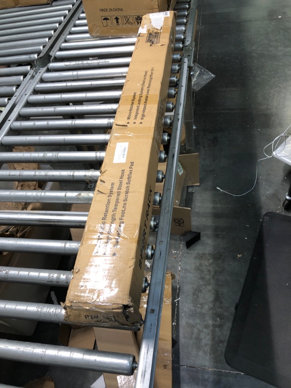 Photo 1 of TBVECHI Roof Rack, Car Top Roof Rack Cross Bar Luggage Carrier Adjustable Window Frame Black Roof Bars