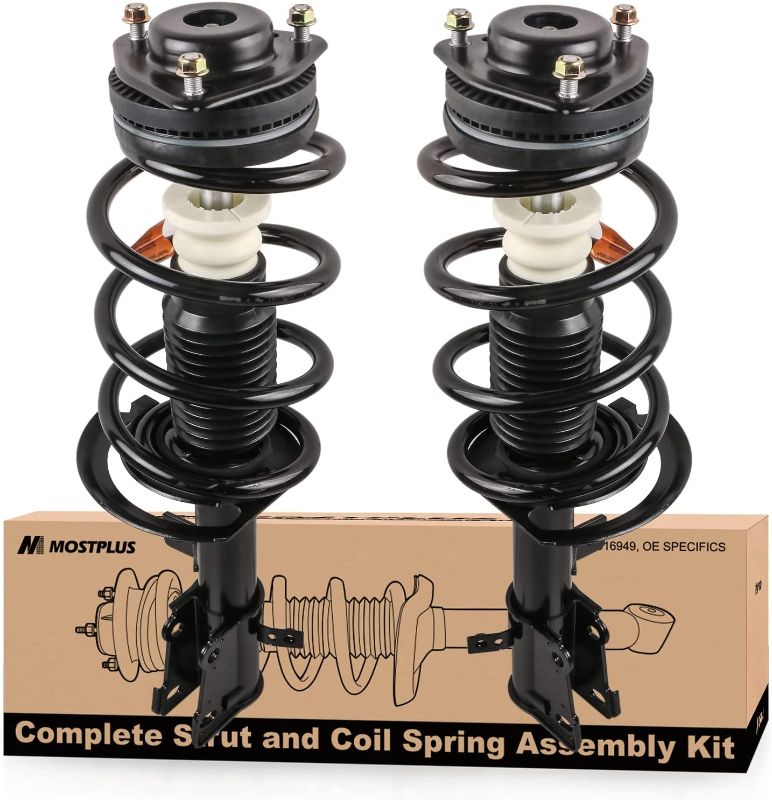 Photo 1 of MOSTPLUS Front Pair Complete Strut Spring Assembly Compatible for 2009-2019 Dodge Journey V6 Replaces 172509 172510 Left & Right Shock Coil