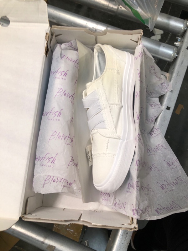 Photo 1 of Blowfish Malibu Women's Marley Sneaker 8 White Color Washed