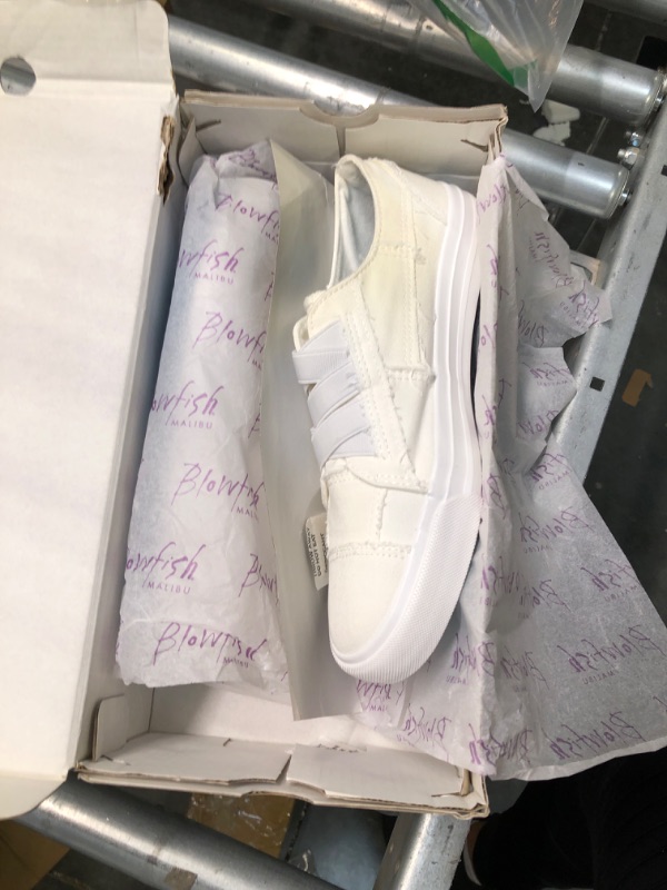 Photo 2 of Blowfish Malibu Women's Marley Sneaker 8 White Color Washed