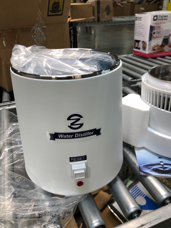 Photo 6 of CO-Z Distilled Water Maker, 1 Gallon Water Distiller, 4L Home Countertop Water Distiller Machine, Table Desktop Distill Distilling Distilled Water Purifier Purification Filter, Home Clean Water Device