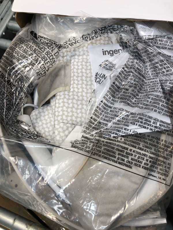 Photo 1 of Ingenuity InLighten Baby Bouncer Seat with Light Up Bar and Bunny Tummy Time Pillow Mat - Twinkle Tails, Newborn and up