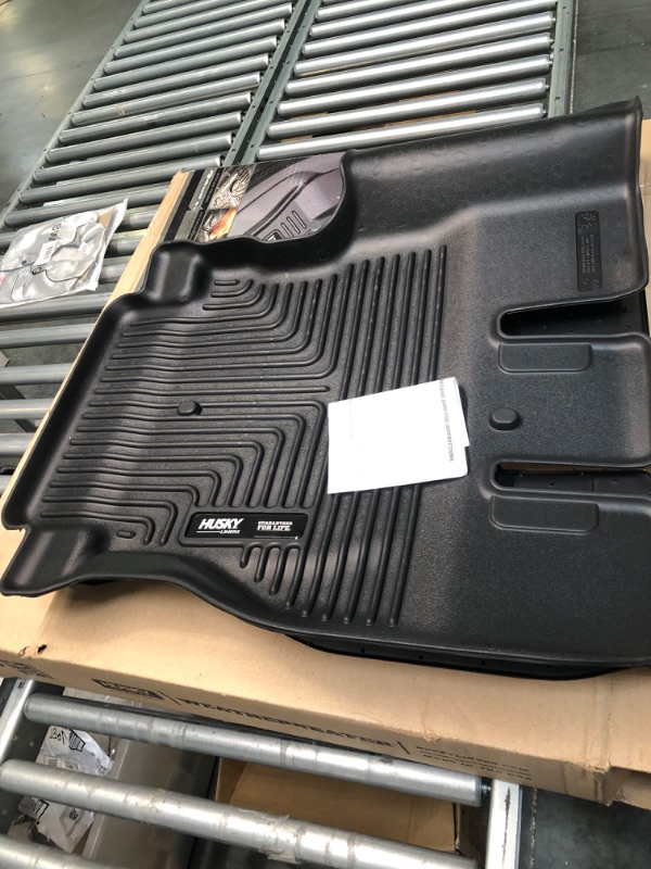 Photo 1 of Husky Liners Weatherbeater Series | 2nd Seat Floor Liner - Black | 14041 | Fits 2018-2021 Jeep Wrangler 4 Door (No Hybrid Model) 1 Pcs
