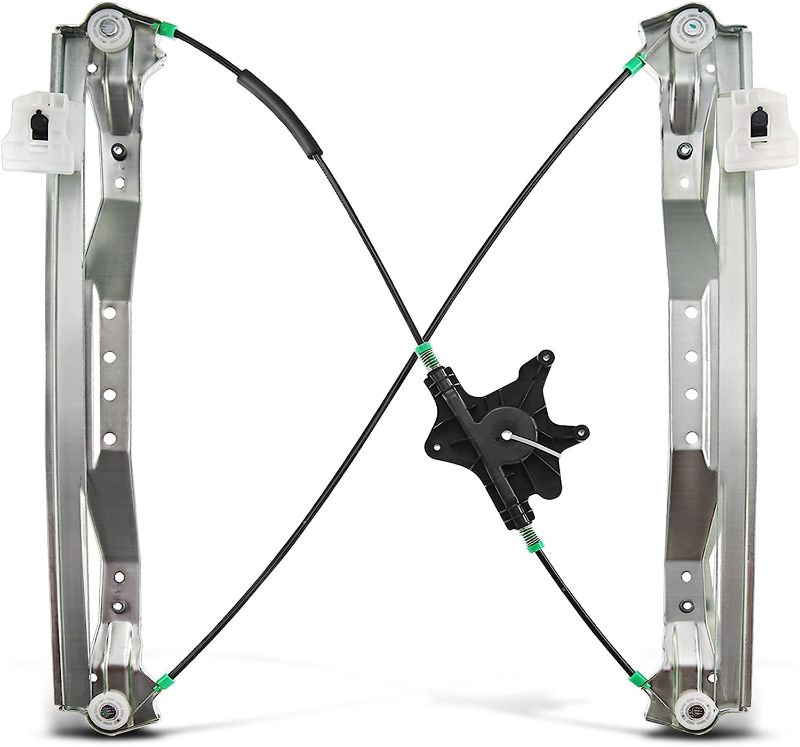 Photo 1 of FFFauto 749-508 Front Left Driver Side Window Regulator without Motor Compatible with Grand Caravan 2008-2020/ Town and Country 2008-2016/ Routan 2009-2014/ C/V 2012-2015