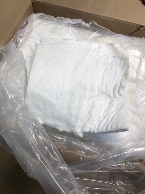 Photo 1 of CeraTex Ceramic Fiber Blanket Insulation Enhanced 8# Density 1" x 24" x 60", 2300°F High Temperature Insulation for Kiln Stove Furnace Glass Fusing Pizza Oven