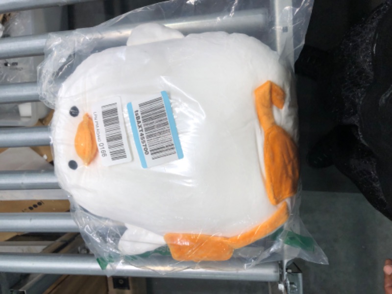 Photo 3 of Goose Stuffed Animal Pillow Toy, Cute Giant White Goose Stuffed Animal Duck Plush Pillow,Soft Fluffy Pillow/Plush Cushion(19.6in/50cm)