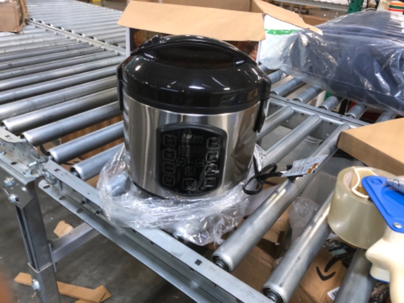 Photo 1 of Aroma Housewares ARC-954SBD Rice Cooker, 4-Cup Uncooked 2.5 Quart, Professional Version
