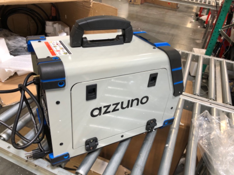 Photo 1 of AZZUNO 200A MIG Welder,110V/220V Dual Voltage multiprocess welder,Gas Gasless MIG Welding Machine,4 in 1 Flux MIG/Solid Wire/Lift TIG/Stick ARC Welder (Grey)