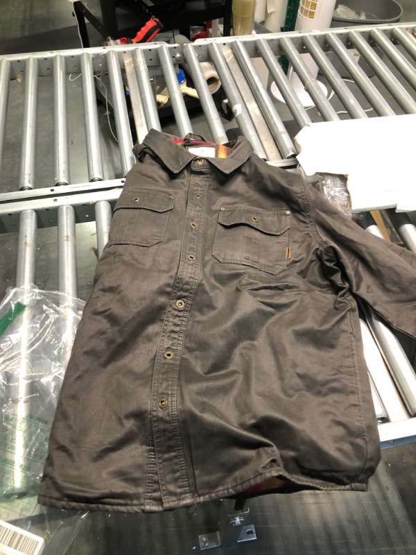 Photo 1 of Legendary Whitetails Men's Journeyman Shirt Jacket Standard Small Dark Army