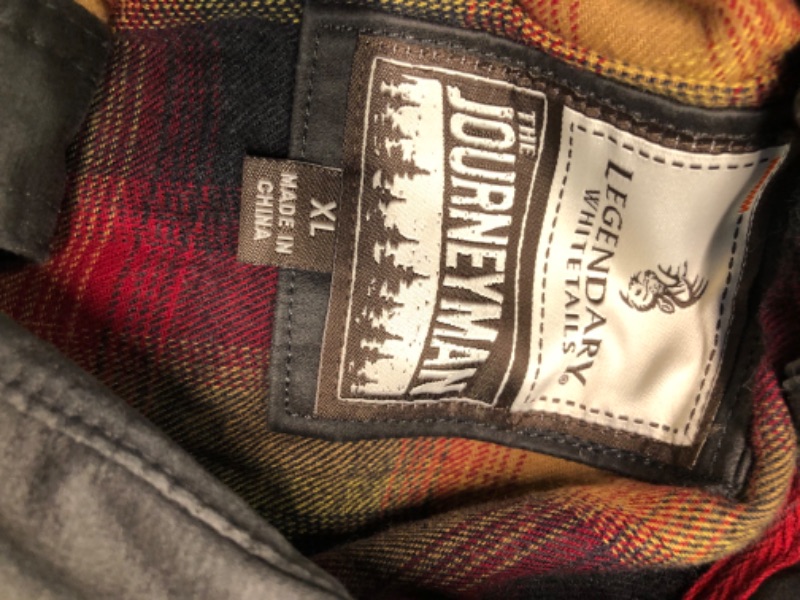 Photo 1 of Legendary Whitetails Men's Journeyman Shirt Jacket Standard Small Dark Army