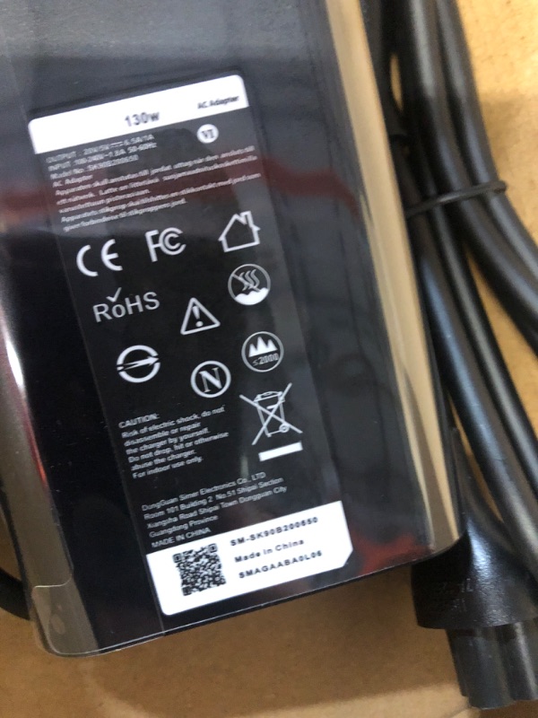 Photo 3 of Dell 130W Laptop Charger USB C Type C AC Adapter 