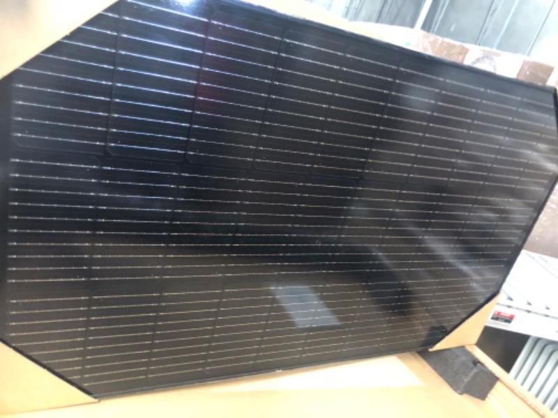 Photo 3 of EF ECOFLOW 100W 12V Solar Panel, High Efficiency Monocrystalline PV Modules,