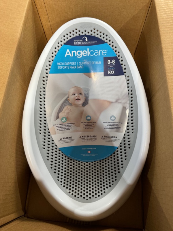 Photo 2 of Angelcare Baby Bath Support (Grey) | Ideal for Babies Less than 6 Months Old