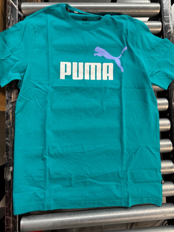 Photo 2 of PUMA ESS Logo Tee Men's T-Shirt (SIZE XXL)