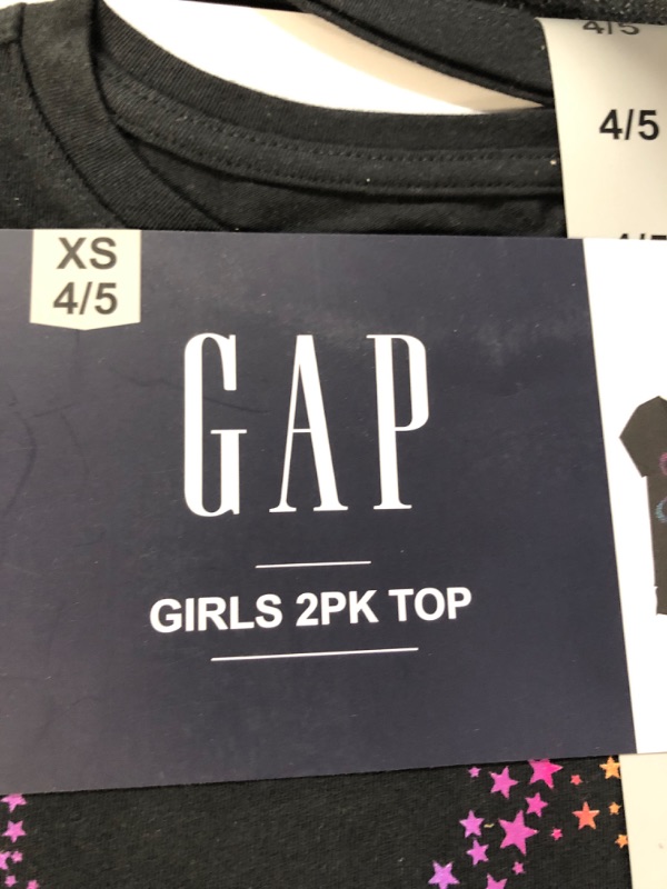 Photo 2 of Gap Kids Girls' 2 Pack T-Shirts