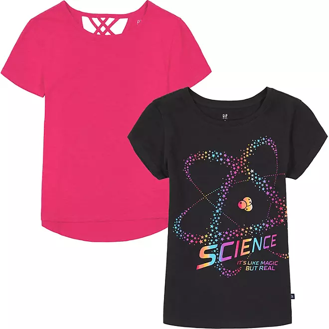 Photo 1 of Gap Kids Girls' 2 Pack T-Shirts