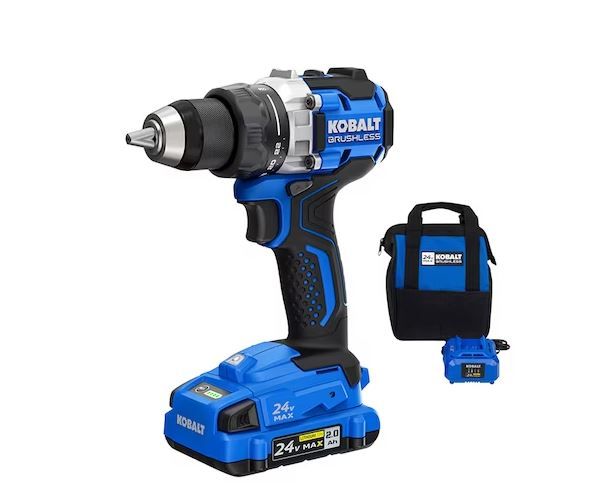 Photo 1 of **NON REFUNDABLE NO RETURNS SOLD AS IS**
**PARTS ONLY**Kobalt Next-Gen 24-volt Max 1/2-in Metal Ratcheting Brushless Cordless Drill 