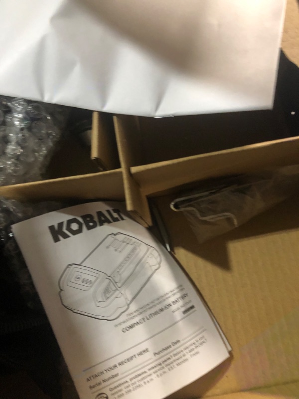 Photo 3 of **NON REFUNDABLE NO RETURNS SOLD AS IS**
**PARTS ONLY**Kobalt Next-Gen 24-volt Max 1/2-in Metal Ratcheting Brushless Cordless Drill 