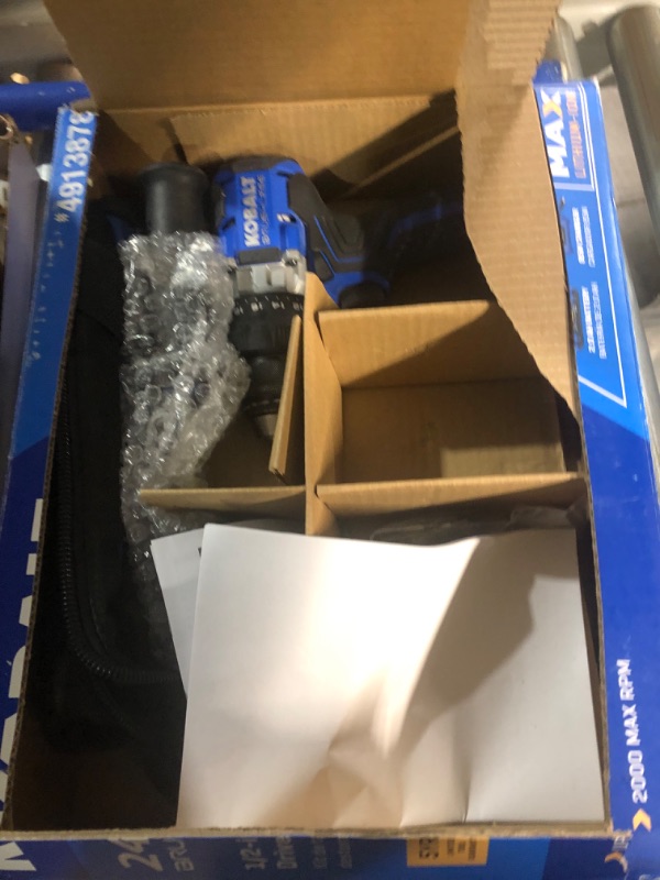 Photo 2 of **NON REFUNDABLE NO RETURNS SOLD AS IS**
**PARTS ONLY**Kobalt Next-Gen 24-volt Max 1/2-in Metal Ratcheting Brushless Cordless Drill 