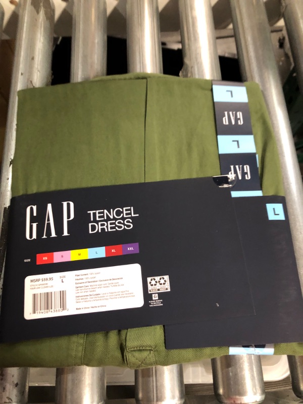 Photo 3 of SIZE LARGE************GAP TENCEL DRESS