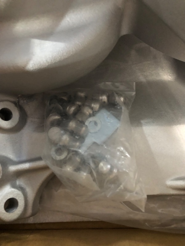 Photo 1 of FGJQEFG Intake Manifold Aluminum Dual Plane Compatible with 1967-2003 Small Block Chrysler Mopar 