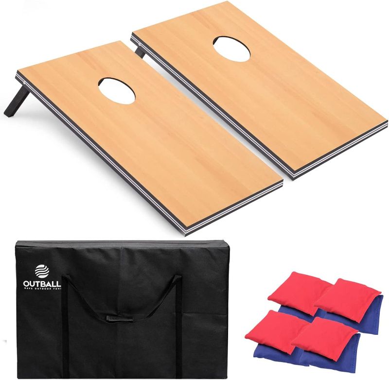 Photo 3 of 
Outball Cornhole Set 4x2 and 3X2 Regulation Size Corn Holes 