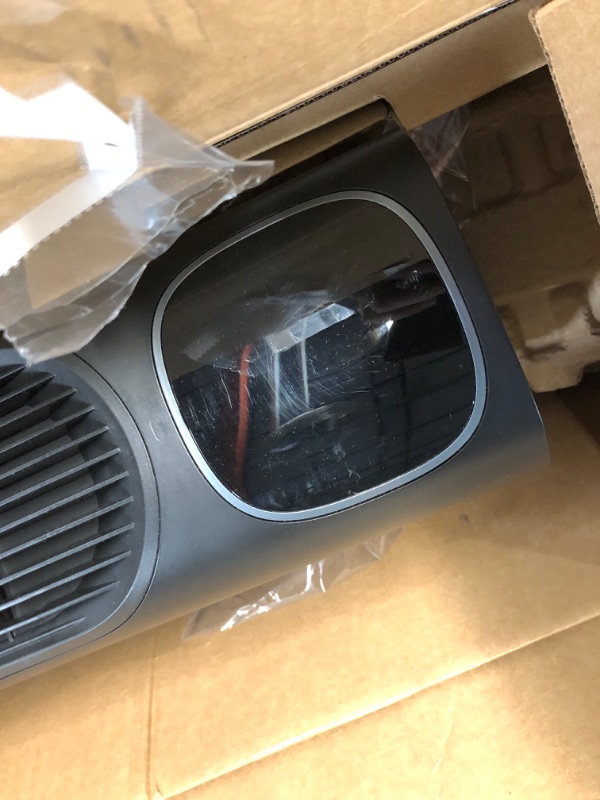 Photo 2 of PARTS ONLY** Grelife 24" Space Heater, 75° Oscillating Electric Heater with Night Light