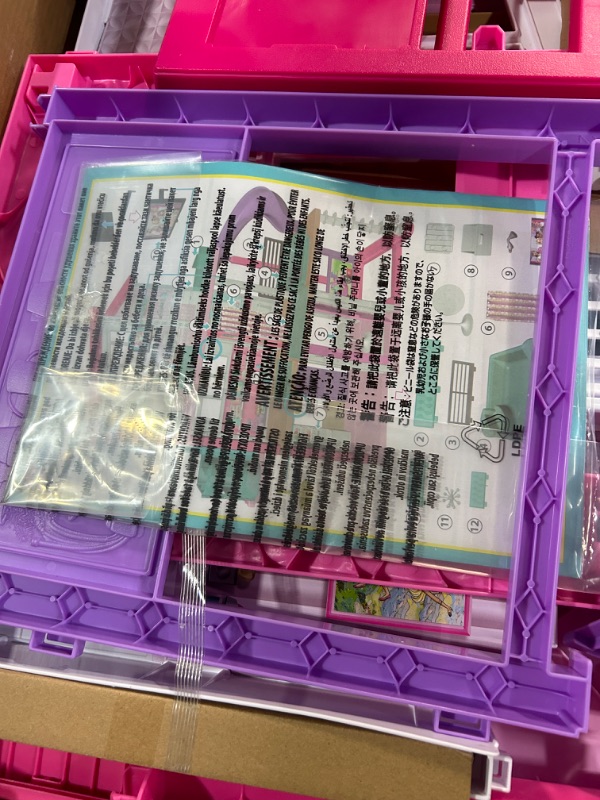 Photo 1 of Barbie Dreamhouse, Doll House Playset with 70+ Accessories Including Transforming Furniture, Elevator, Slide, Lights & Sounds Wheelchair Accessible Elevator