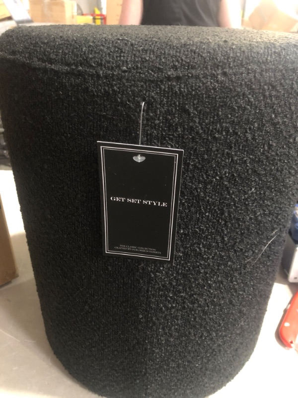 Photo 1 of * used * see all images *
Get Set Style Modern Round Ottoman with Soft Padded Seat, Multifunctional Vanity Chairs for Makeup