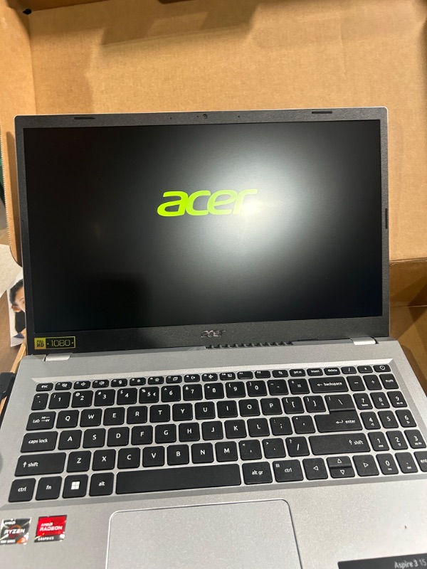 Photo 3 of Acer Aspire 3 A315-24P-R7VH Slim Laptop | 15.6" Full HD IPS Display | AMD Ryzen 3 7320U Quad-Core Processor | AMD Radeon Graphics | 8GB LPDDR5 | 128GB NVMe SSD | Wi-Fi 6 | Windows 11 Home in S Mode R3 7320U