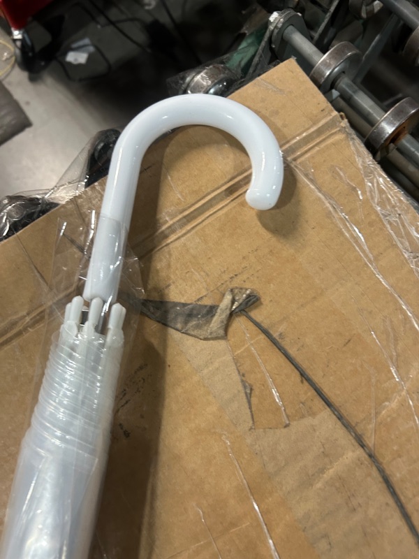 Photo 1 of Amazon Basics Clear Bubble Umbrella