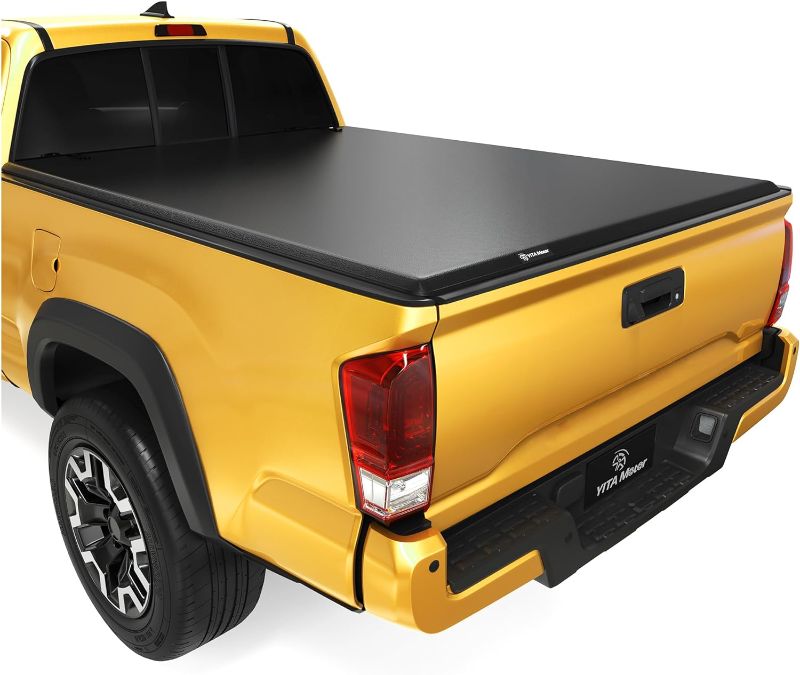 Photo 1 of YITAMOTOR Soft Tri Fold Truck Bed Tonneau Cover 