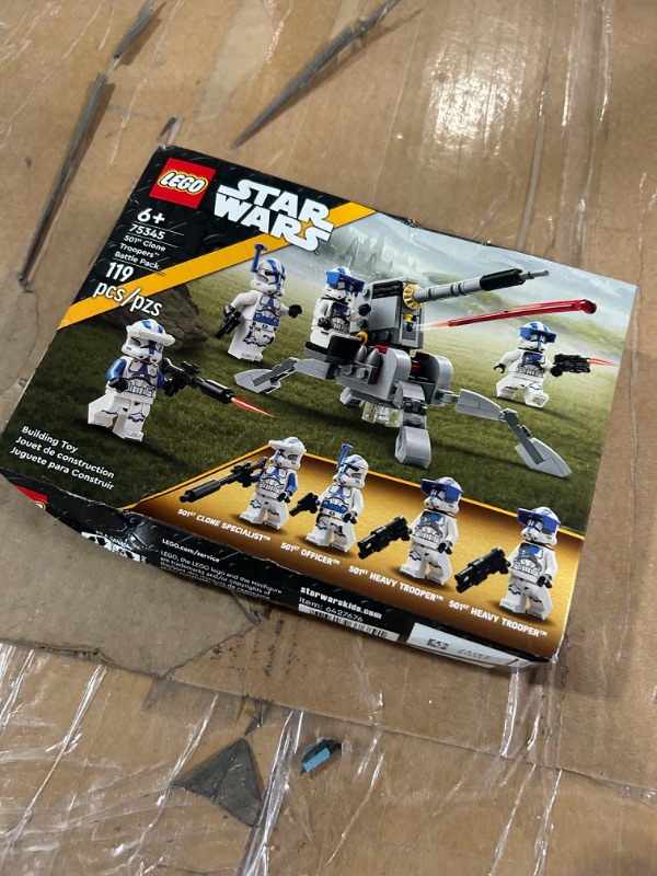 Photo 2 of LEGO Star Wars 501st Clone Troopers Battle Pack 75345 Building Toy Set for Kids, Boys & Girls Ages 6+ (119 Pieces)