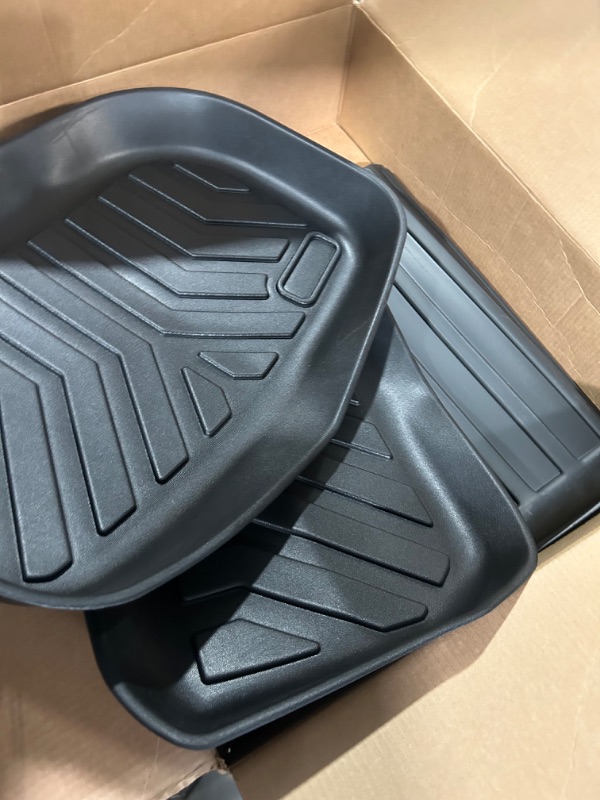 Photo 2 of Rilsen Custom Fit Cargo Liner (Black) for 2020-2023 Tesla Model Y Trunk Mat Trunk Liners 2020-2023 Tesla Model Y Cargo Liners