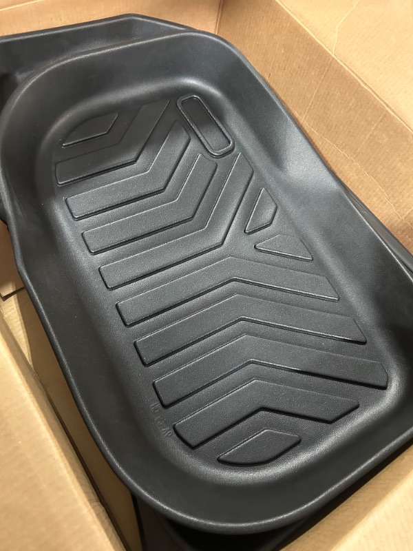 Photo 3 of Rilsen Custom Fit Cargo Liner (Black) for 2020-2023 Tesla Model Y Trunk Mat Trunk Liners 2020-2023 Tesla Model Y Cargo Liners