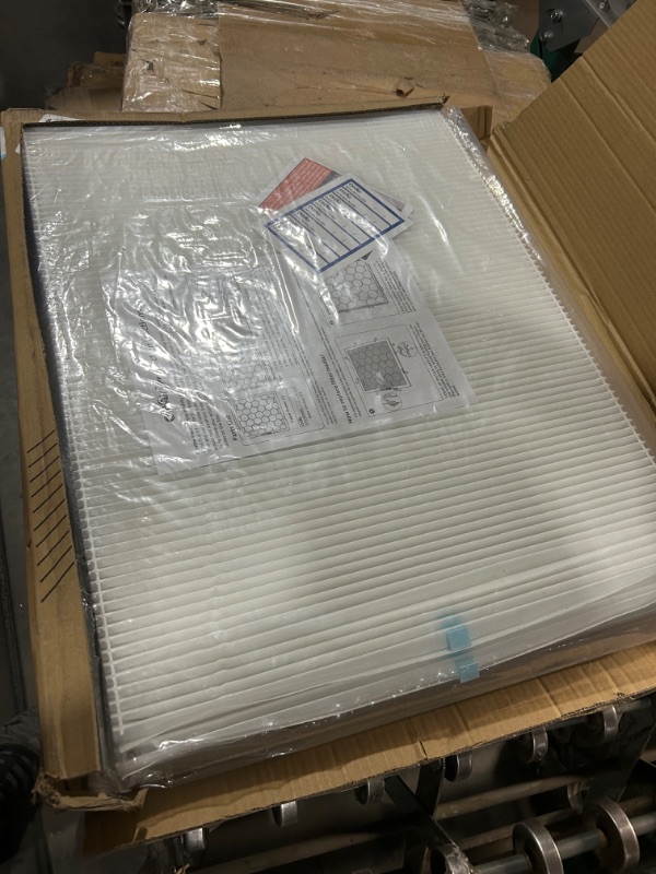 Photo 2 of OlitAir 20x25x1 MERV 8 Air Filter,AC Furnace Air Filter,Reusable ABS Plastic Frame, 7 Pack Replaceable Filter Media (Actual Size: 19 3/4" x 24 3/4" x 3/4") 20x25x1 MERV8