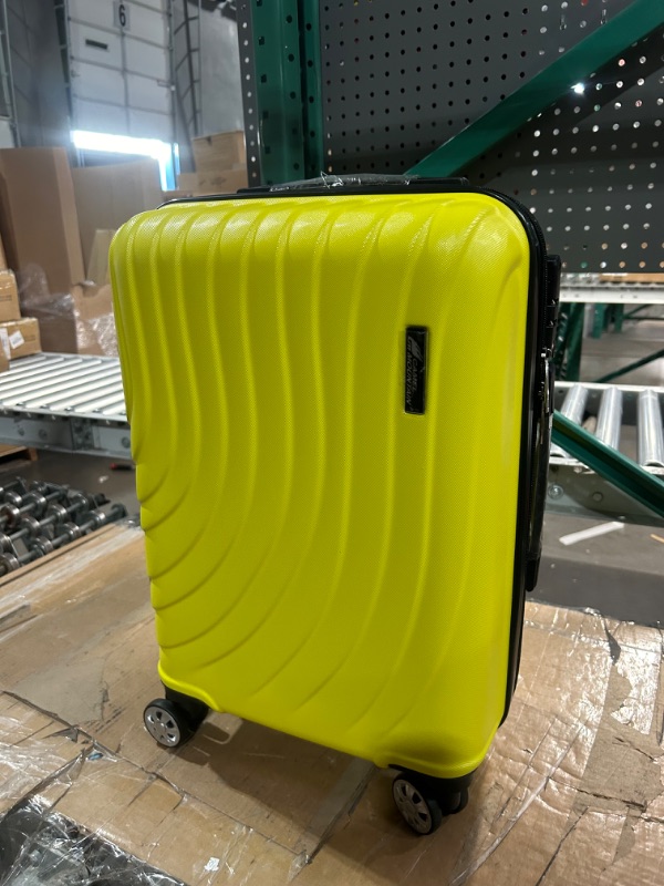 Photo 2 of M Camel Mountain Luggage small Lightweight Durable Expandable Hard Shell Suitcase Set with TSA Lock Double Spinner Wheels - Yellow *STOCK PHOTO REF. ONLY