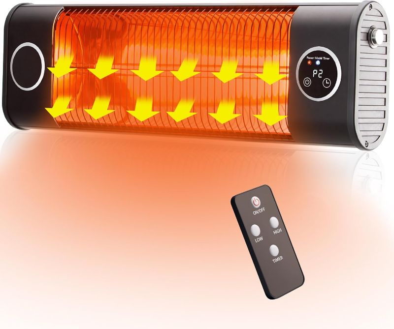 Photo 1 of **STOCK IMAGE IS A REFERENCE ONLY**   Uthfy 150R Patio Heater,with Electric Infrared Technology and Carbon Fiber Tube