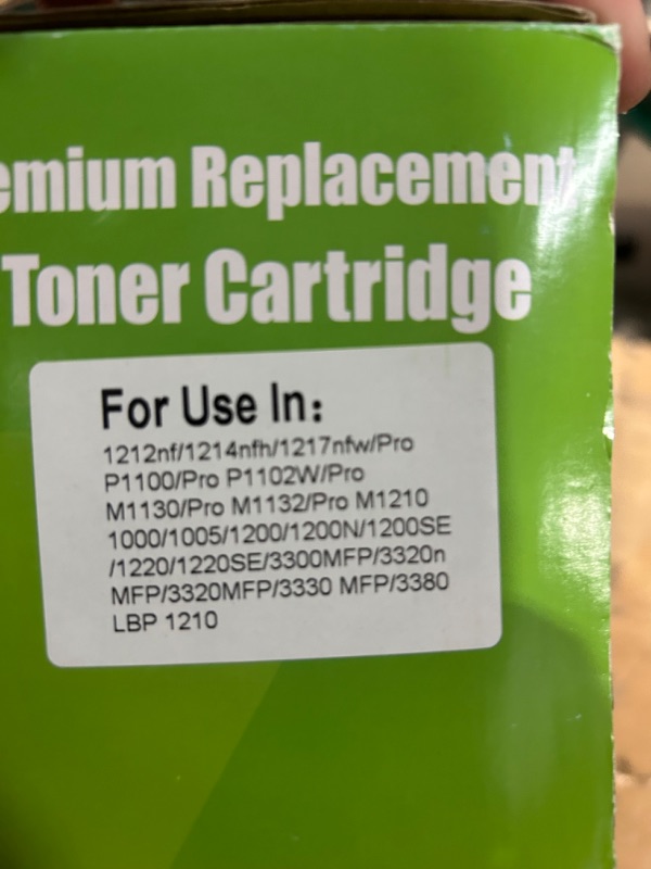 Photo 3 of High Print 3,200 Pages Compatible Toner Cartridges Replacement for Pantum PB210 PB-210 to Use with P2500W P2502W M6550NW M6600NW M6552NW M6602NW Printers 1 Pack