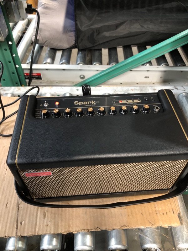 Photo 2 of Positive Grid Spark 40-Watt Combo Practice Guitar Amplifier Electric Bass and Acoustic Guitar Amp with Spark Mobile App Black