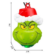 Photo 1 of Grinch Lightshow Multi-function Multicolor Electrical Outlet Solid Christmas Indoor/Outdoor Light Show Projector