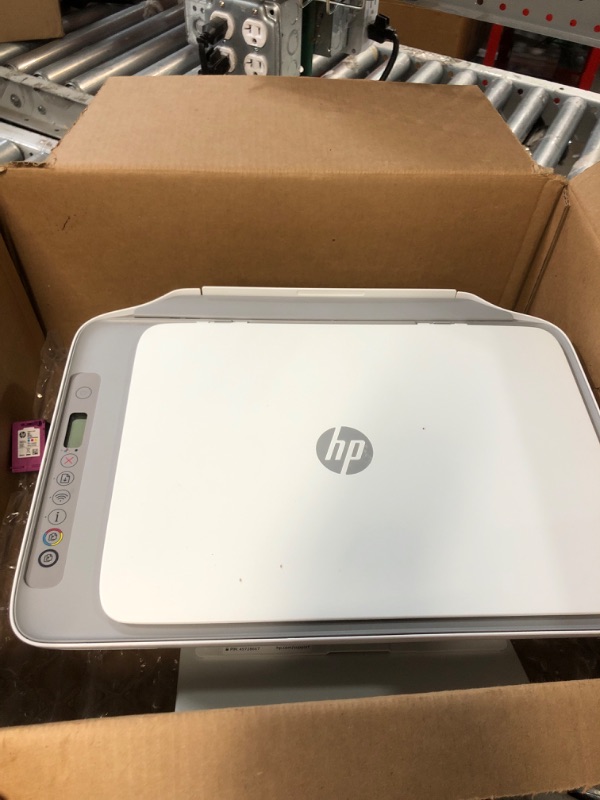 Photo 2 of *Damaged* HP DeskJet 2755 Wireless All-in-One Printer | Mobile Print, Scan & Copy | HP Instant Ink Ready (3XV17A) (Renewed)