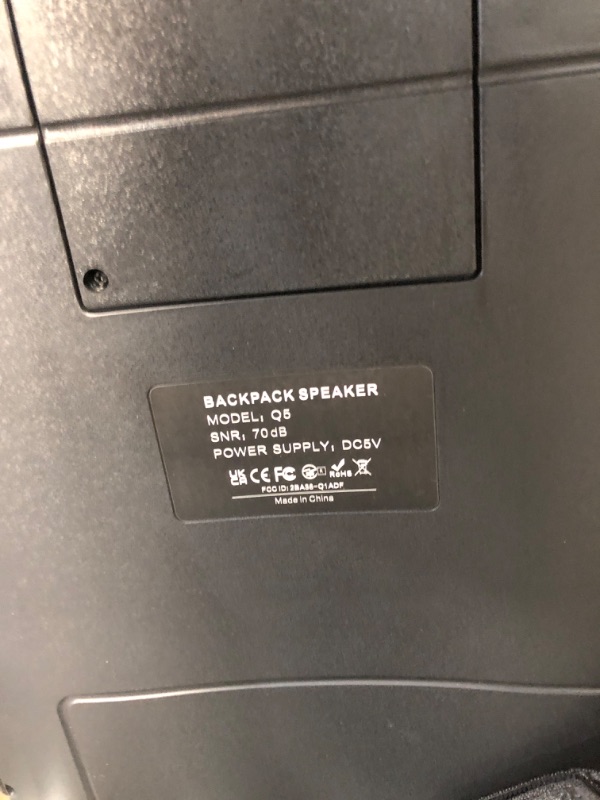 Photo 1 of *No Cords* Karaoke Machine, Bluetooth Speaker PA System with 2 Wireless Microphones
